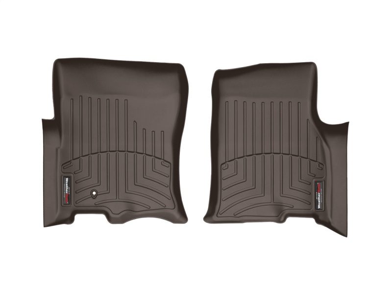 Ford Expedition FloorLiner - Front - WeatherTech - DigitalFit - Cocoa - `07-`14