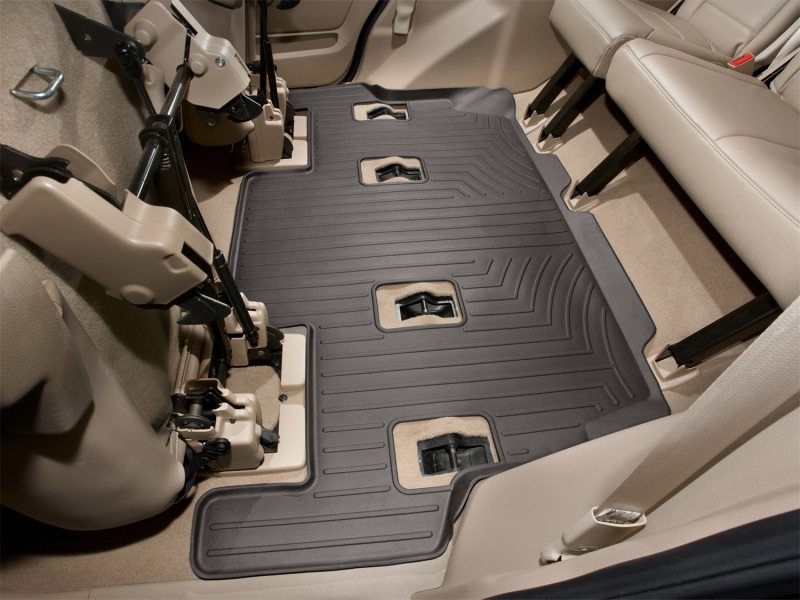 Ford Expedition FloorLiner - Rear - WeatherTech - DigitalFit - Cocoa - `07-`14