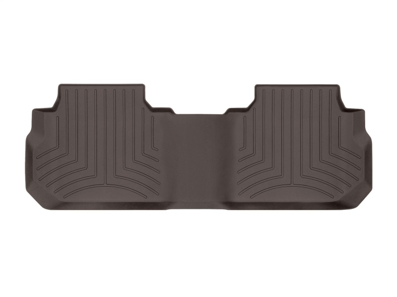 GMC Acadia Floor Mat - Rear - WeatherTech - FloorLiner HP - Cocoa - `17-`27