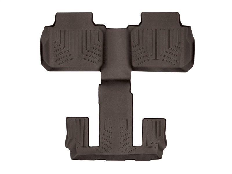 GMC Acadia FloorLiner - Rear - WeatherTech - DigitalFit - Cocoa - `17-`27