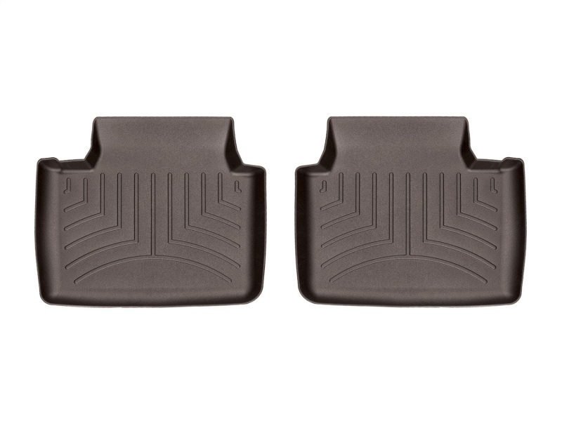 Porsche Panamera FloorLiner - Rear - WeatherTech - DigitalFit - Cocoa - `17-`27