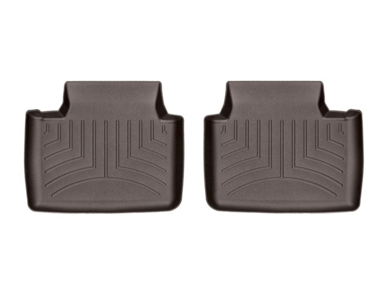 Porsche Panamera FloorLiner - Rear - WeatherTech - DigitalFit - Cocoa - `17-`27