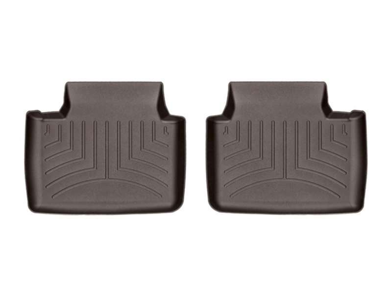 Porsche Panamera FloorLiner - Rear - WeatherTech - DigitalFit - Cocoa - `17-`27