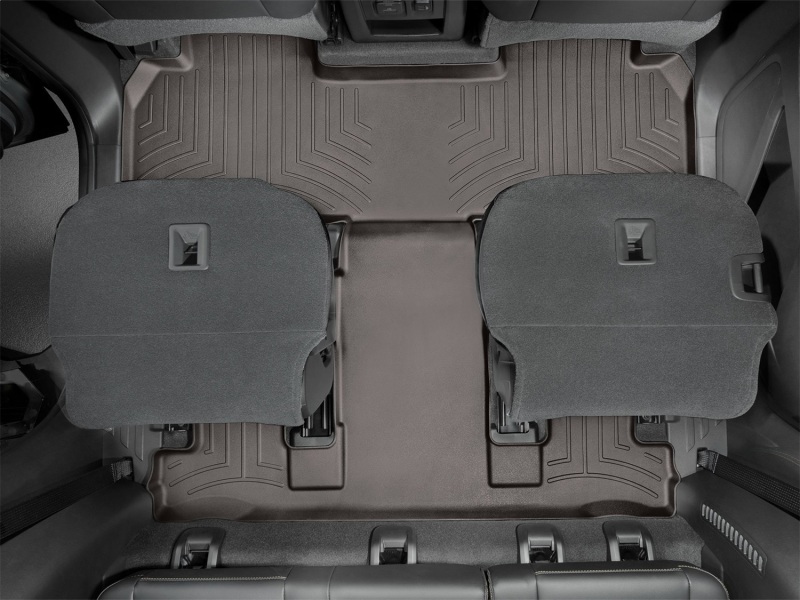 Chevrolet Traverse FloorLiner - Rear - WeatherTech - DigitalFit - Cocoa - `18-`27