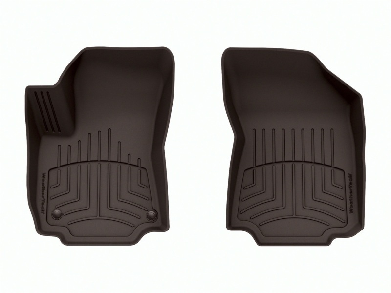 GMC Terrain Floor Mat Set - Front - WeatherTech - High Performance (HP) - Black - `18-`24
