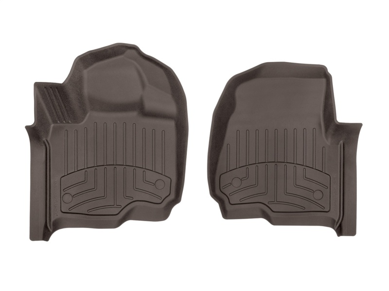Lincoln Navigator L Floor Mat Set - Front - WeatherTech - FloorLiner HP - Cocoa - `18-`27