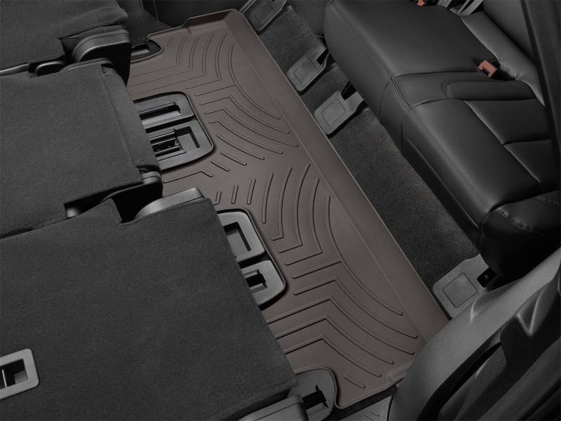 Ford Expedition MAX FloorLiner - Rear - WeatherTech - DigitalFit, Bench Seats - Cocoa - `18-`27