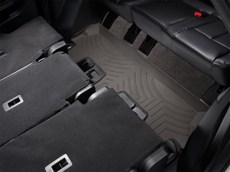 Ford Expedition FloorLiner - Rear - WeatherTech - DigitalFit - Cocoa - `18-`27