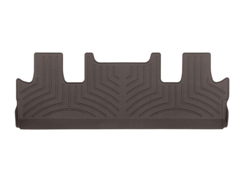 Lincoln Navigator L Floor Mat - Rear - WeatherTech - FloorLiner HP - Cocoa - `18-`27