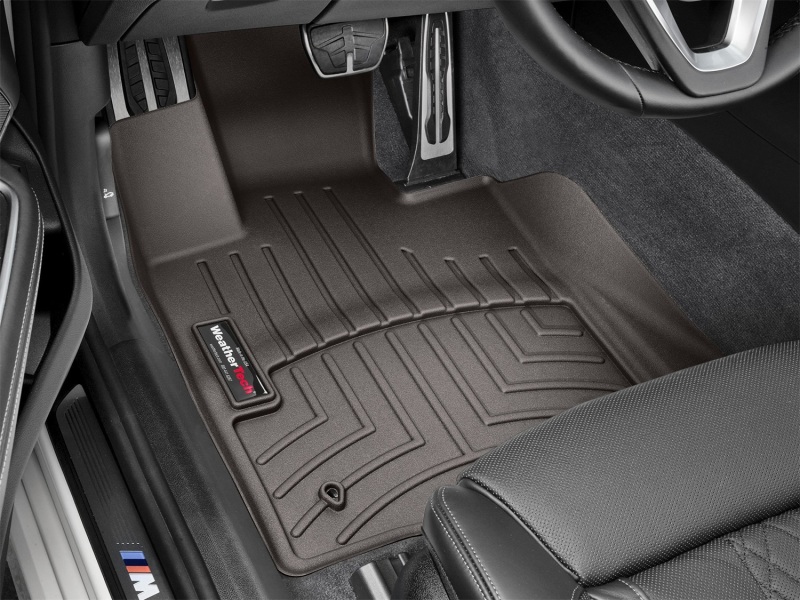 BMW 6 Series FloorLiner - Front - WeatherTech - DigitalFit - Cocoa - `18-`27