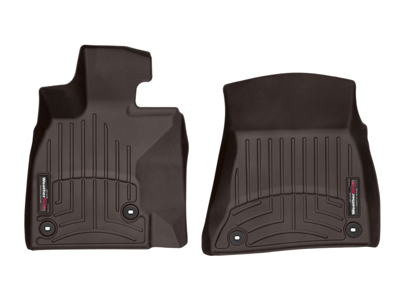 Lexus LS FloorLiner - Front - WeatherTech - DigitalFit - Cocoa - `18-`27