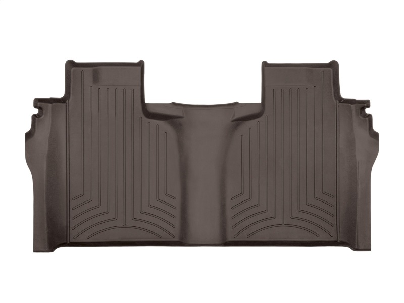 Chevrolet Silverado 1500 Floor Mat Set - Rear - WeatherTech - FloorLiner HP - Cocoa - `19-`27 Chevrolet Silverado 1500 Floor Mat Set - Rear - WeatherTech - FloorLiner HP - Cocoa - `19-`27