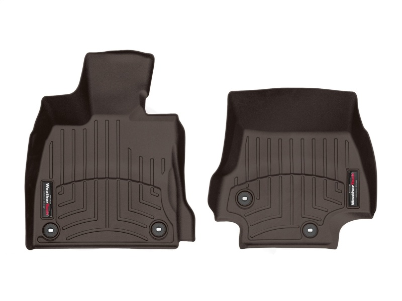 Lexus LS FloorLiner - Front - WeatherTech - DigitalFit - Cocoa - `18-`27