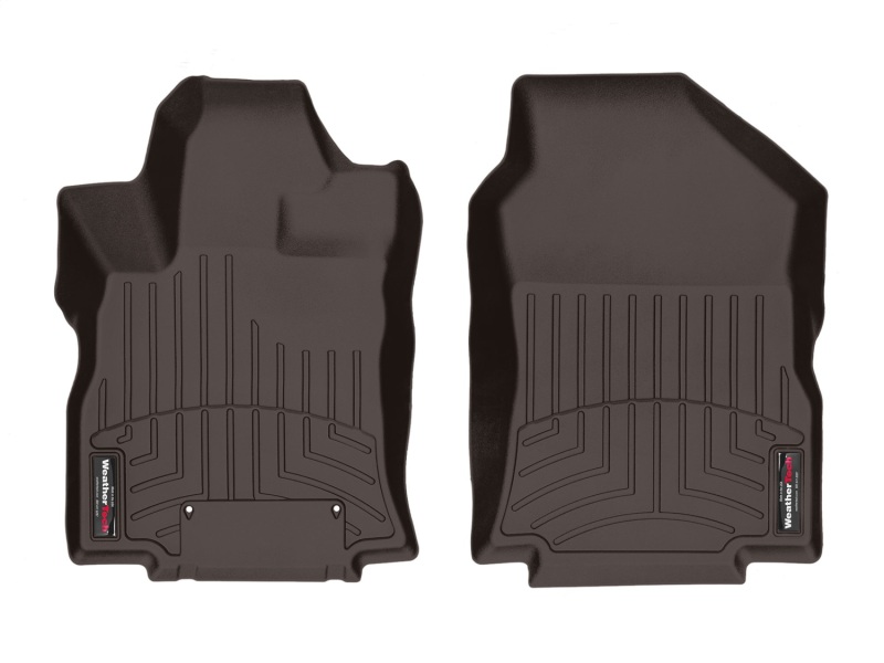 Subaru Ascent FloorMats - Front - WeatherTech - FloorLiner DigitalFit - Cocoa - `19-`27