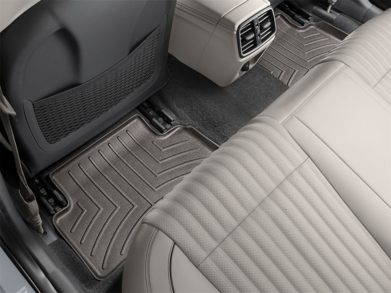 Genesis G70 FloorLiner - Rear - WeatherTech - DigitalFit - Cocoa - `19-`27