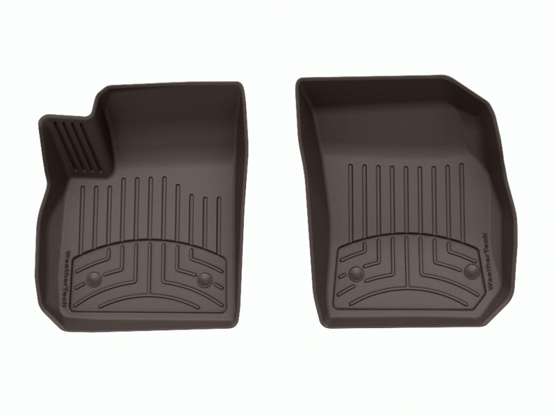 Cadillac XT4 Floor Mats - Front - WeatherTech - FloorLiner HP - Cocoa - `19-`25