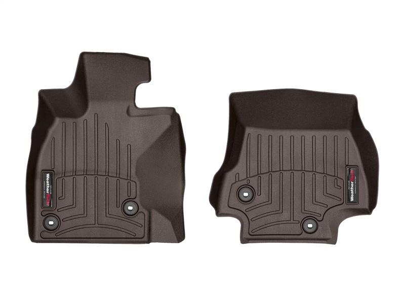 Lexus LS FloorLiner - Front - WeatherTech - DigitalFit - Cocoa - `18-`27