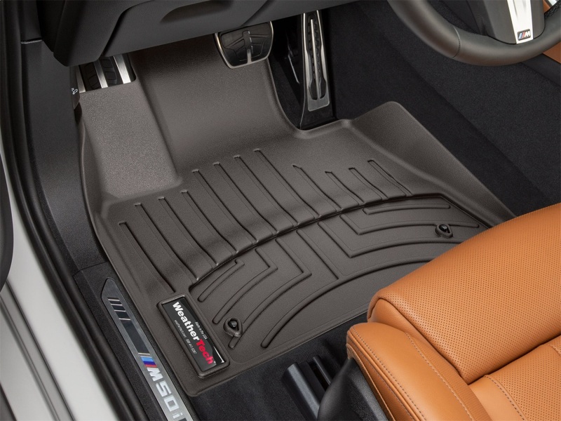BMW X5 FloorLiner - Front - WeatherTech - DigitalFit - Cocoa - `19-`27
