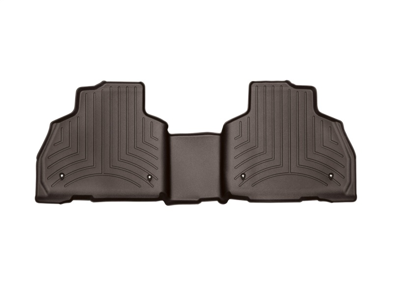 BMW X7 Floor Liners - Rear - WeatherTech - FloorLiner DigitalFit - Cocoa - `19-`27