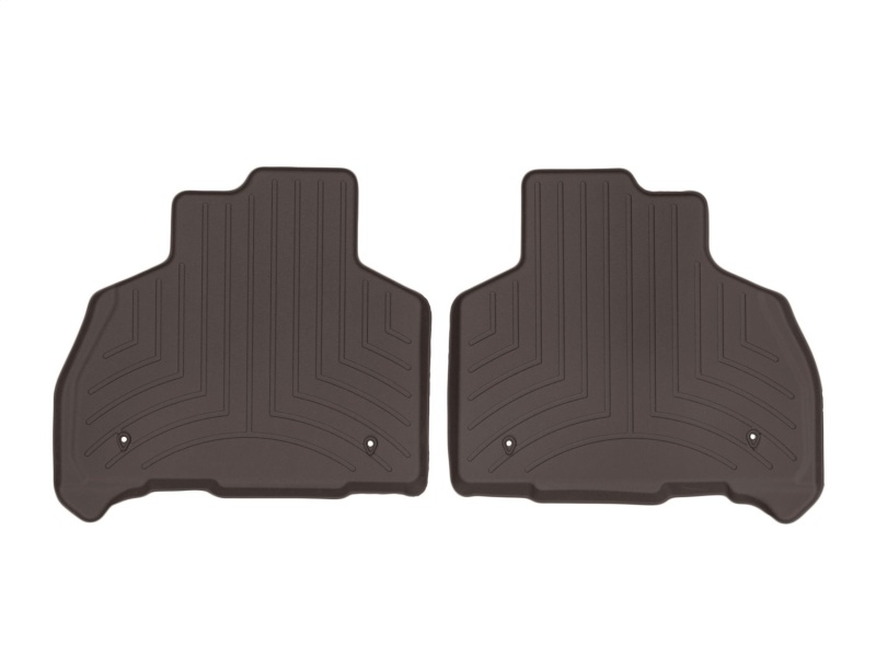 BMW X7 Floor Liners - Rear - WeatherTech - DigitalFit, 2 Piece - Cocoa - `19-`27