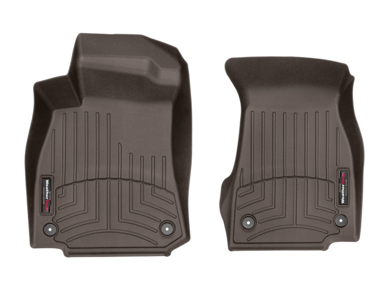 Audi A6 FloorLiner - Front - WeatherTech - DigitalFit - Cocoa - `19-`27