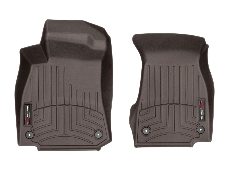 Audi A6 FloorLiner - Front - WeatherTech - DigitalFit - Cocoa - `19-`27