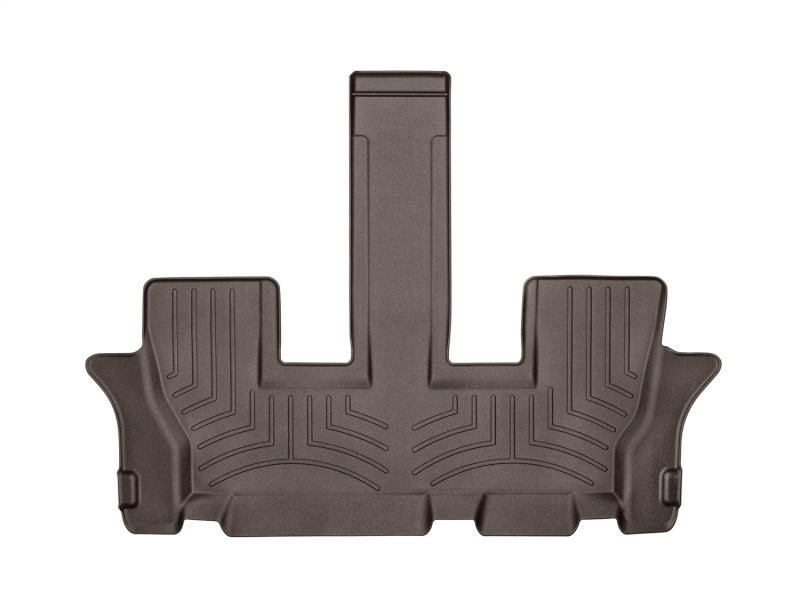 Kia Telluride FloorLiner - Rear - WeatherTech - DigitalFit - Cocoa - `20-`27