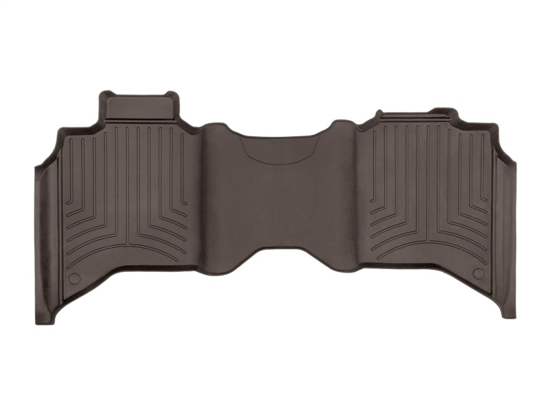 Ram 3500 Floor Mats - Rear - WeatherTech - FloorLiner HP - Cocoa - `19-`27