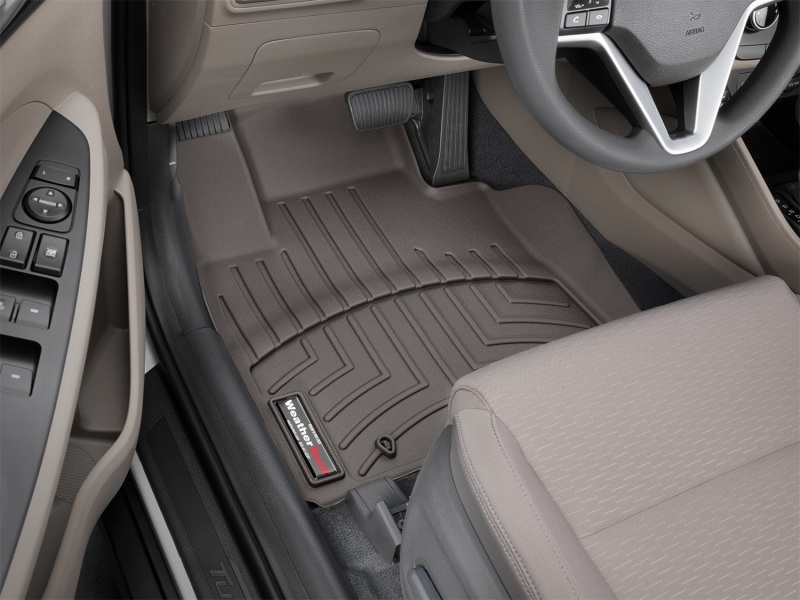 Hyundai Tucson FloorLiner - Front - WeatherTech - DigitalFit - Cocoa - `19-`27