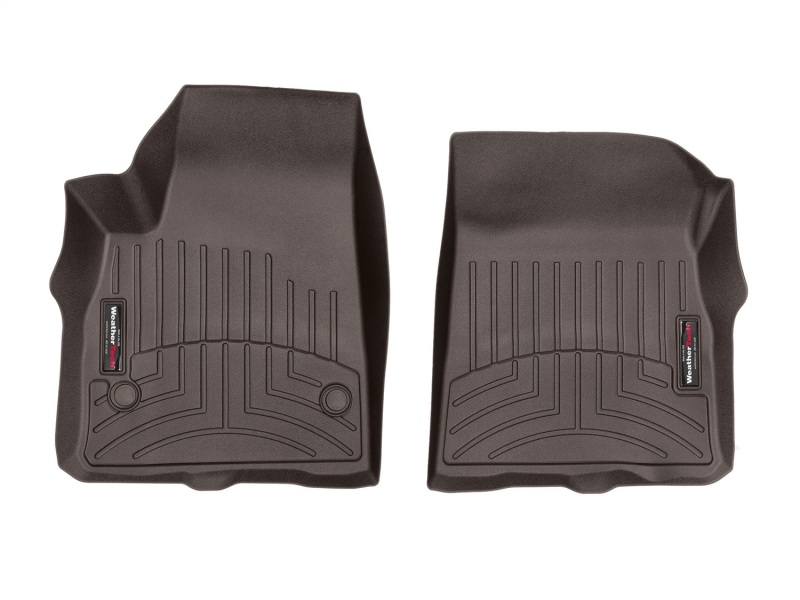 Cadillac XT6 FloorLiner - Front - WeatherTech - DigitalFit - Cocoa - `20-`27 Cadillac XT6 FloorLiner - Front - WeatherTech - DigitalFit - Cocoa - `20-`27