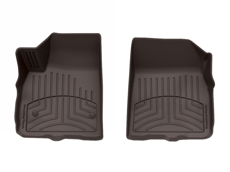 Cadillac XT6 Floor Mat - Front - WeatherTech - FloorLiner HP - Cocoa - `20-`25
