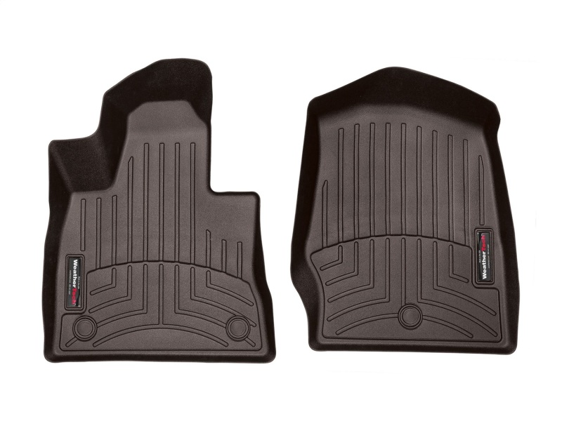 Ford Explorer Floor Mats - Front - WeatherTech - DigitalFit - Cocoa - `20-`27 Ford Explorer Floor Mats - Front - WeatherTech - DigitalFit - Cocoa - `20-`27