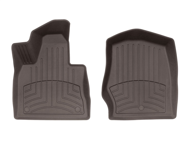 Ford Explorer Floor Mats - Front - WeatherTech - FloorLiner HP - Cocoa - `20-`27 Ford Explorer Floor Mats - Front - WeatherTech - FloorLiner HP - Cocoa - `20-`27
