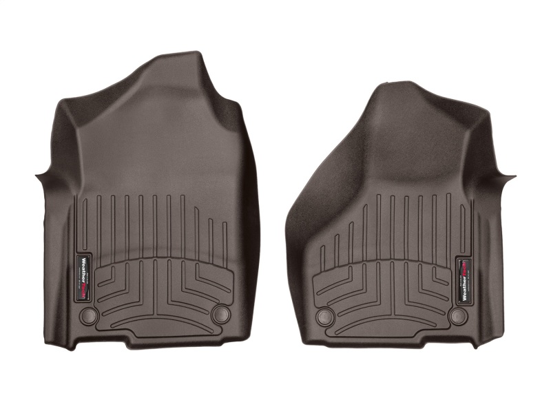 Dodge RAM 2500 FloorLiner - Front - WeatherTech - DigitalFit - Cocoa - `19-`27