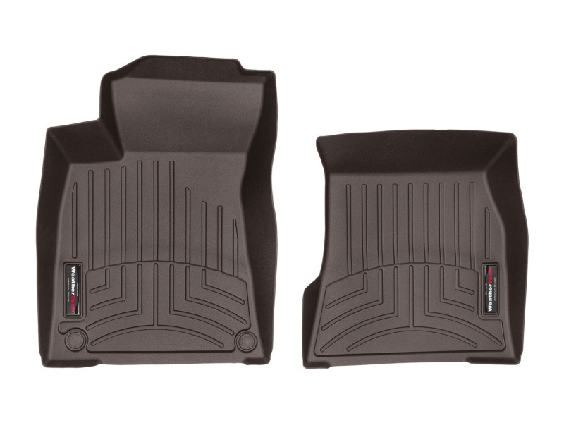 Mercedes-Benz GLB-Class Floor Mats - Front - WeatherTech - FloorLiner DigitalFit - Cocoa - `20-`27