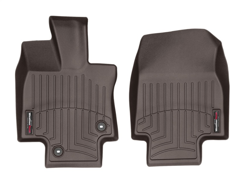 Toyota Highlander FloorLiner - Front - WeatherTech - DigitalFit - Cocoa - `20-`27
