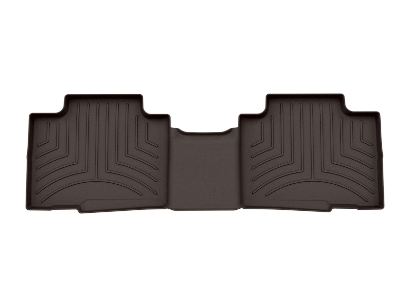 Toyota Highlander Floor Mat Set - Rear - WeatherTech - FloorLiner HP - Cocoa - `20-`27
