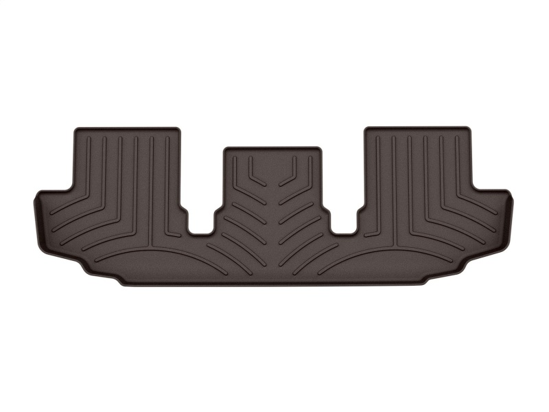 Toyota Highlander Floor Mat - Rear - WeatherTech - FloorLiner HP - Cocoa - `20-`27