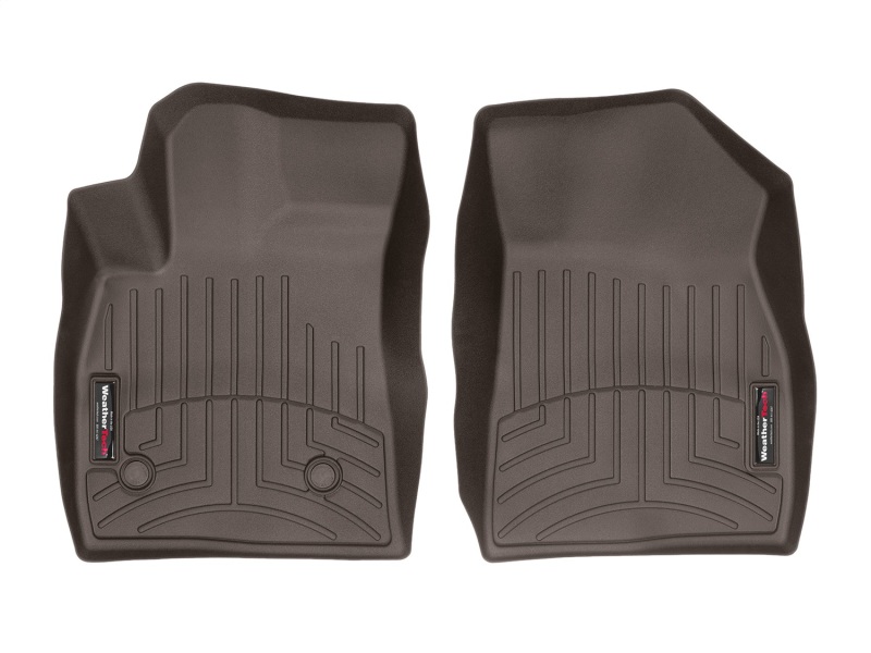 Chevrolet TrailBlazer FloorLiner - Front - WeatherTech - DigitalFit - Cocoa - `20-`24