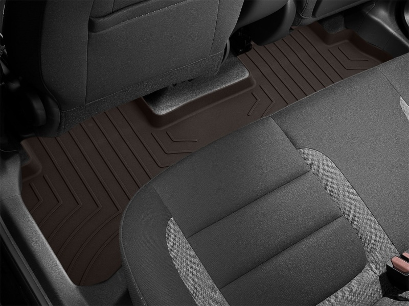 Chevrolet TrailBlazer Floor Mat Set - Rear - WeatherTech - FloorLiner HP - Cocoa - `21-`26