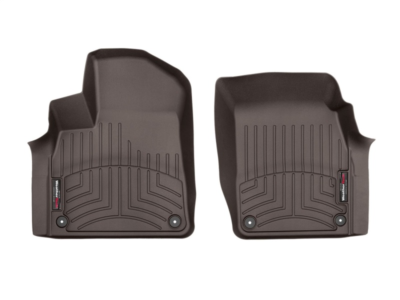 Bentley Bentayga FloorLiner - Front - WeatherTech - DigitalFit - Cocoa - `17-`27