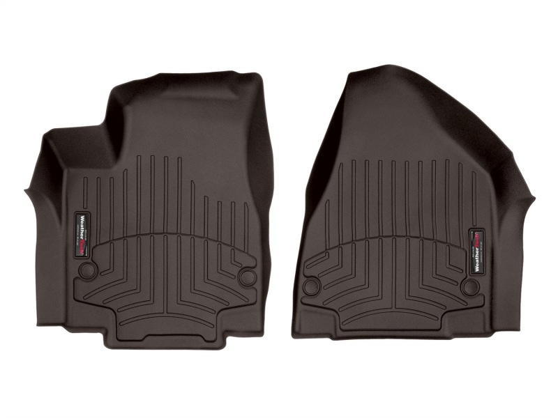 Chrysler Pacifica FloorLiner - Front - WeatherTech - DigitalFit - Cocoa - `21-`27