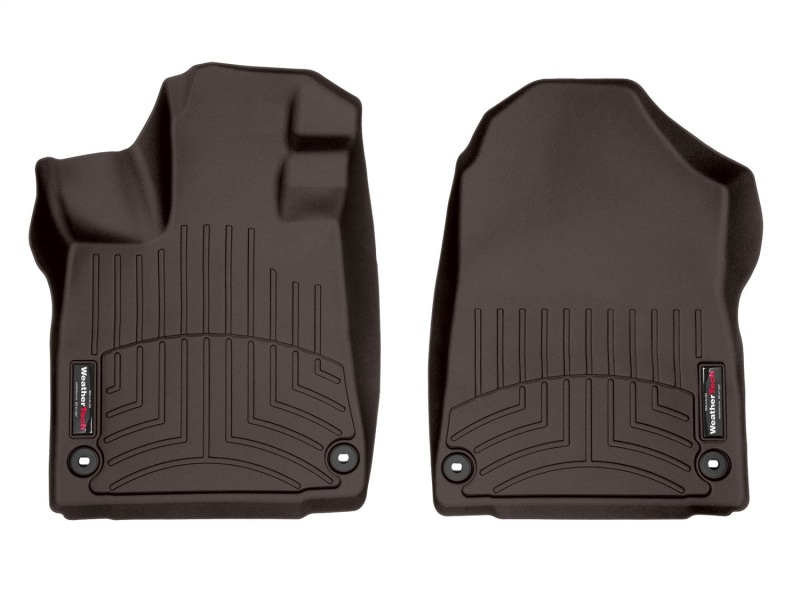 Acura MDX FloorLiner - Front - WeatherTech - DigitalFit - Cocoa - `22-`27