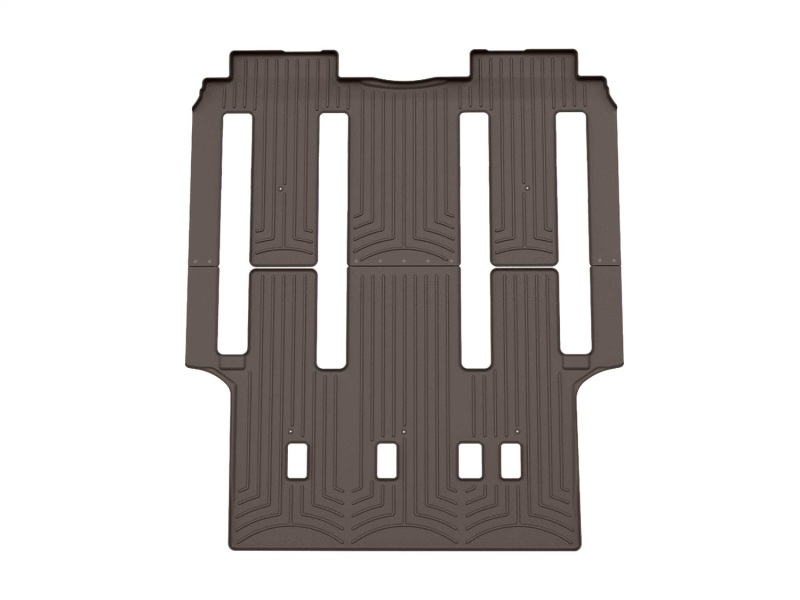 Kia Carnival FloorMat - Rear - WeatherTech - FloorLiner HP - Cocoa - `22-`25