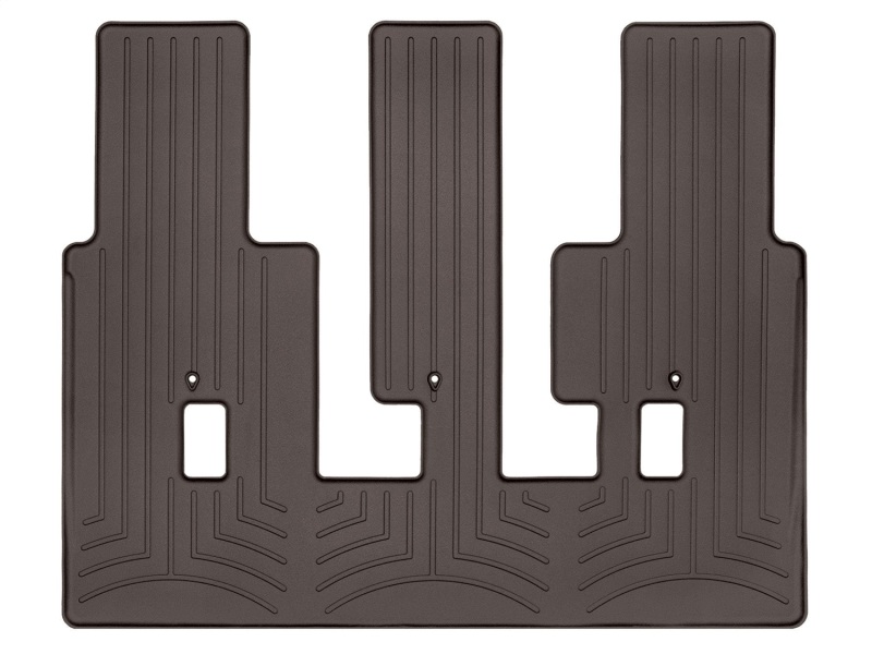 Kia Carnival FloorLiner - Rear - WeatherTech - DigitalFit - Cocoa - `22-`27 Kia Carnival FloorLiner - Rear - WeatherTech - DigitalFit - Cocoa - `22-`27
