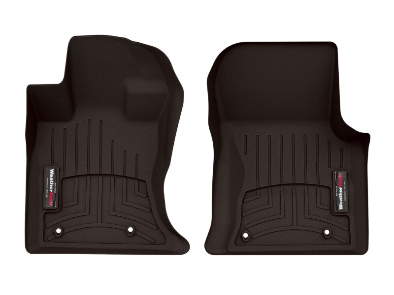 Land Rover Range Rover Velar Floor Liners - Front - WeatherTech - FloorLiner DigitalFit (HDTE) - Cocoa - `21-`27 Land Rover Range Rover Velar Floor Liners - Front - WeatherTech - FloorLiner DigitalFit (HDTE) - Cocoa - `21-`27