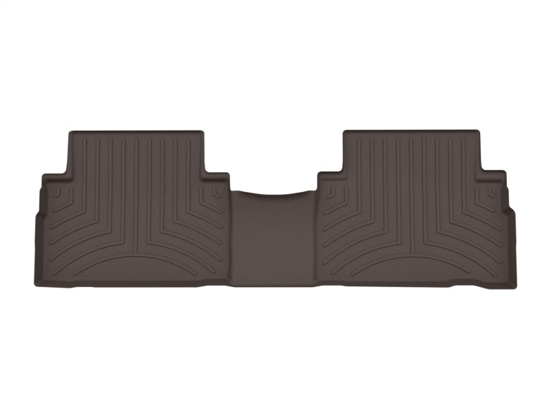 Hyundai Santa Fe Hybrid FloorLiner - Rear - WeatherTech - DigitalFit - Cocoa - `21-`27