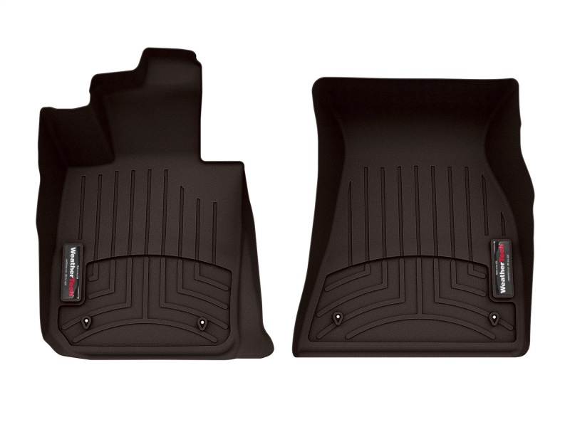 BMW 4 Series Floor Liners - Front - WeatherTech - FloorLiner DigitalFit - Cocoa - `21-`27