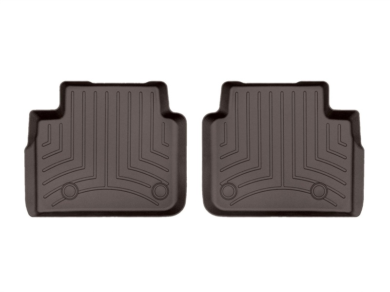 Jeep Grand Cherokee L Floor Mats - Rear - WeatherTech - DigitalFit - Cocoa - `21-`27 Jeep Grand Cherokee L Floor Mats - Rear - WeatherTech - DigitalFit - Cocoa - `21-`27