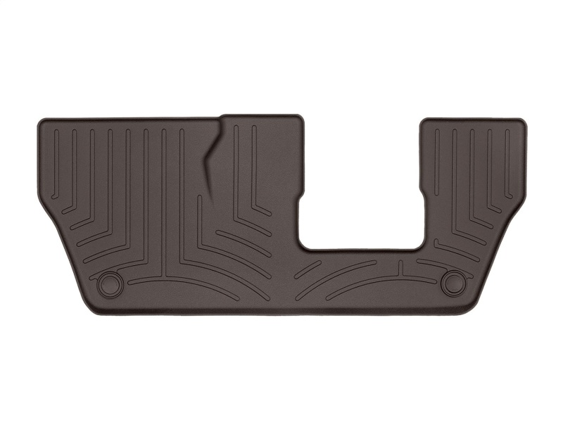 Jeep Grand Cherokee L FloorLiner - Rear - WeatherTech - DigitalFit - Cocoa - `21-`27 Jeep Grand Cherokee L FloorLiner - Rear - WeatherTech - DigitalFit - Cocoa - `21-`27